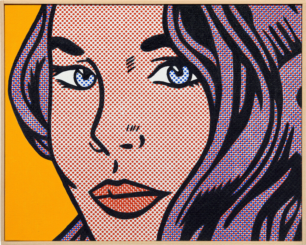 Richard Pettibone - Roy Lichtenstein, 'Seductive Girl', 1964 Purple-Yellow