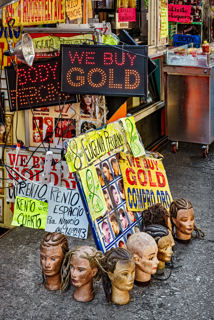 David Stock, ‘Heads, Jackson Heights’, 2016, 440 Gallery