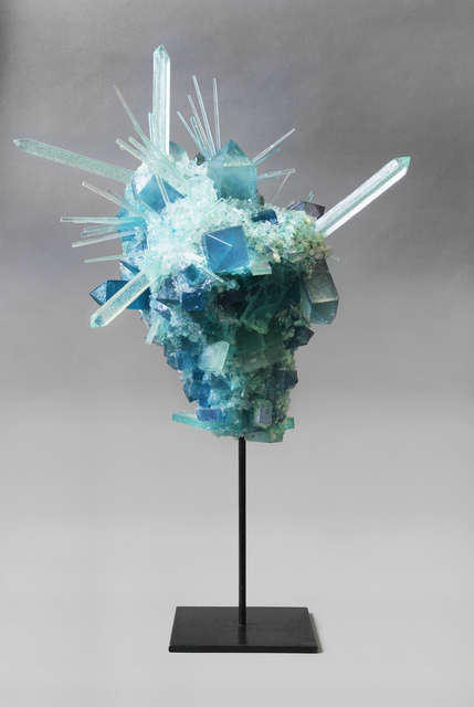 Carson Fox, ‘Green Violet Fractures’, Stanek Gallery
