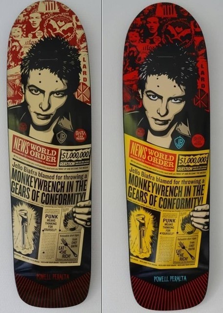 Shepard Fairey, ‘Jello Biafra (set of 2)’, DIGARD AUCTION