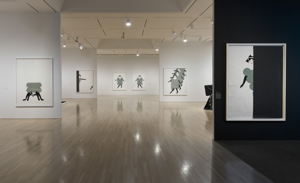 Installation view of UH-OH: Frances Stark 1991-2015. October 11, 2015–January 24, 2016. Hammer Museum, Los Angeles. Photo: Brian Forrest. Installation view of UH-OH: Frances Stark 1991-2015. October 11, 2015–January 24, 2016. Hammer Museum, Los Angeles. Photo: Brian Forrest.