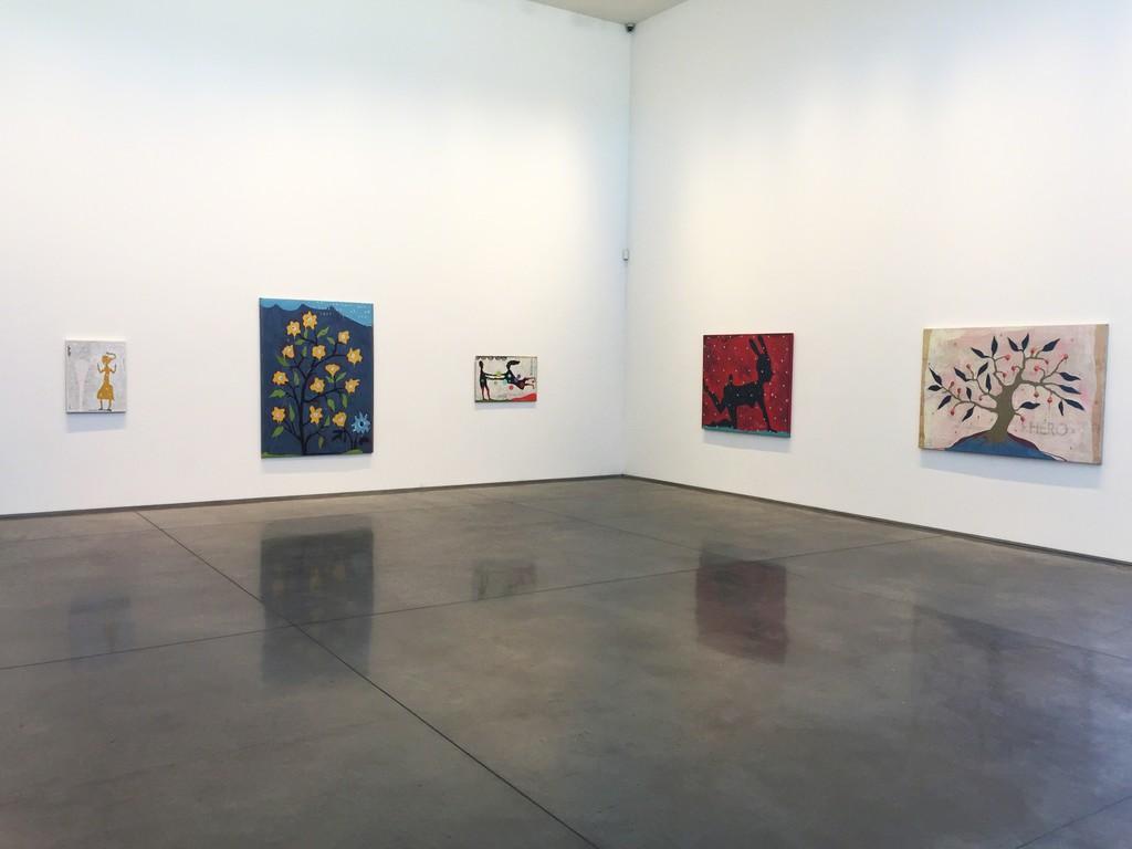 John Randall Nelson's paintings in the main gallery. John Randall Nelson's paintings in the main gallery.