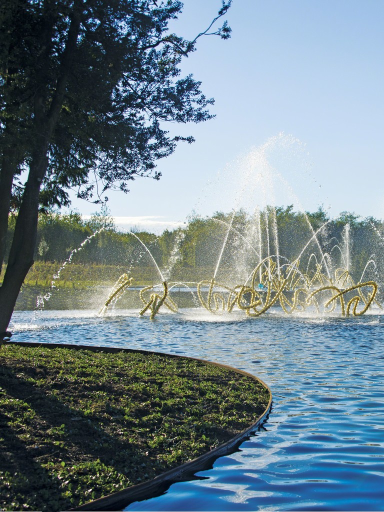 View of the Water Theatre Grove at Château de Versailles View of the Water Theatre Grove at Château de Versailles
