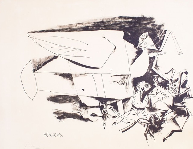Pablo Picasso, ‘Les Pigeon et Ses Petits’, 1947, Wallector