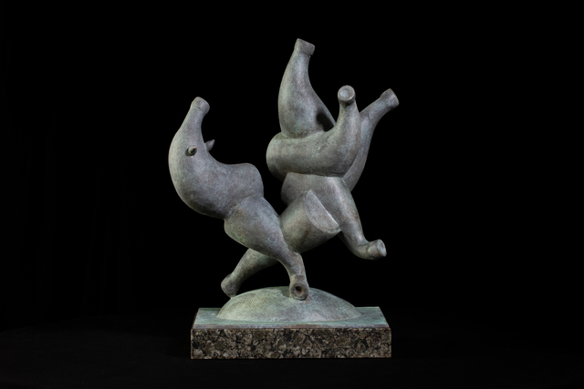 Denis Kondratsev, ‘Ecology of Soul’, 2020, Sculpture, Bronze, patina, granite, OSTASHOV sculpture
