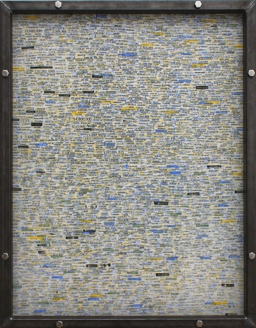 Ruben Millares, ‘Paint by Number Vellum #3’, 2017, Pan American Art Projects