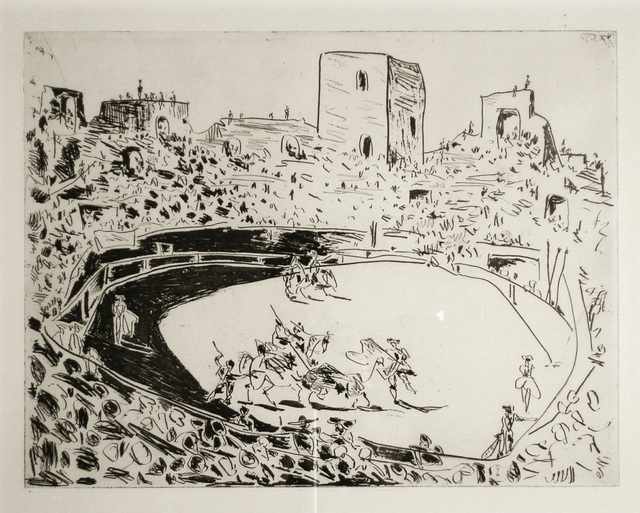 Pablo Picasso, ‘Corrida en Arles’, 1951, John Szoke