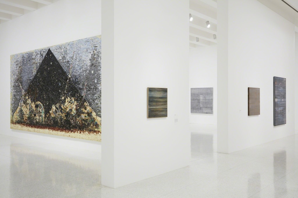Jack Whitten - Five Decades of Painting
Target and Friedman Galleries
September 13, 2015 - January 24, 2016
Organized by the Museum of Contemporary Art, San Diego
Curator: Kathryn Kanjo, Chief Curator, Museum of Contemporary Art, San Diego; Walker coordinating curator: Eric Crosby, Associate Curator, Visual Arts. Jack Whitten - Five Decades of Painting
Target and Friedman Galleries
September 13, 2015 - January 24, 2016
Organized by the Museum of Contemporary Art, San Diego
Curator: Kathryn Kanjo, Chief Curator, Museum of Contemporary Art, San Diego; Walker coordinating curator: Eric Crosby, Associate Curator, Visual Arts.