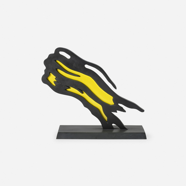 Roy Lichtenstein, ‘Weisman Award (Yellow Brushstroke)’, 1991, Rago/Wright