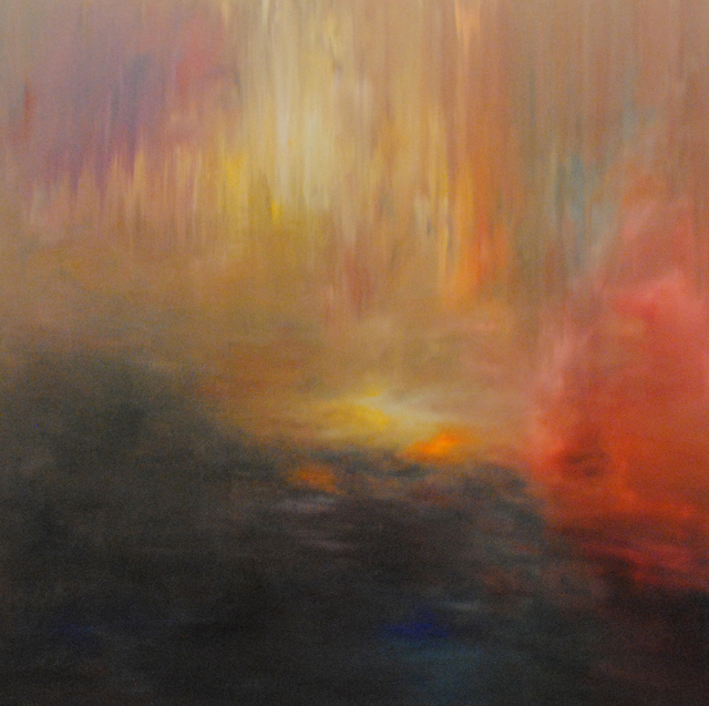 MD Tokon, ‘Forest Sunset 2’, 2014, Painting, Acrylic on Canvas, Isabella Garrucho Fine Art