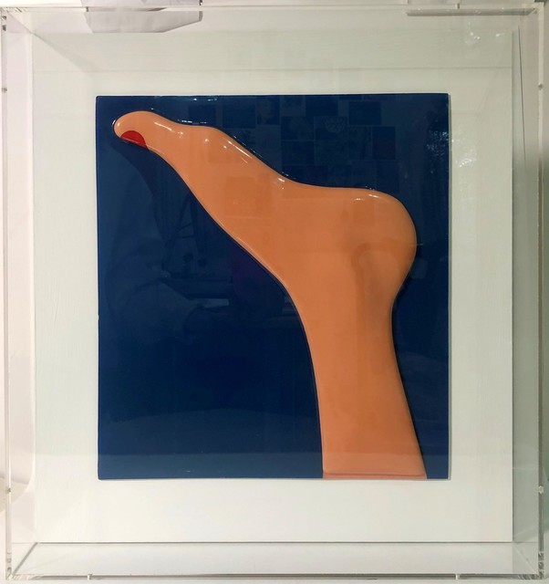 Tom Wesselmann, ‘Seascape (Foot)’, 1967, Print, Screenprinted vacuum-formed Plexiglas multiple in colors, Shapero Modern
