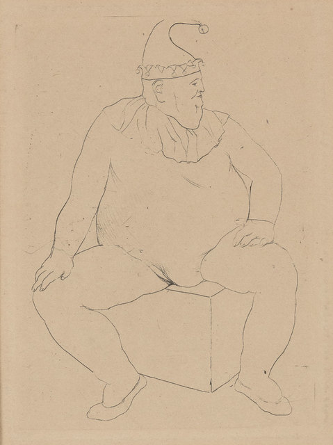 Pablo Picasso, ‘Le Saltimbanque Au Repos (Bloch 10)’, 1905, Doyle