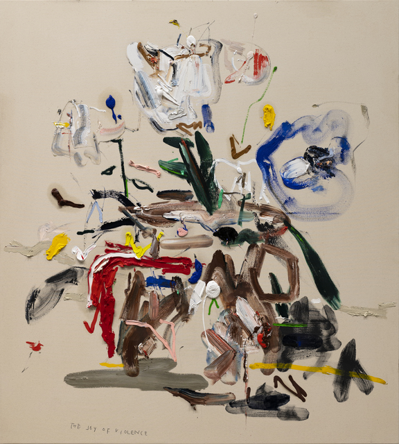 John Copeland, ‘The Joy of Violence’, 2019, Painting, Oil on raw canvas, V1 Gallery