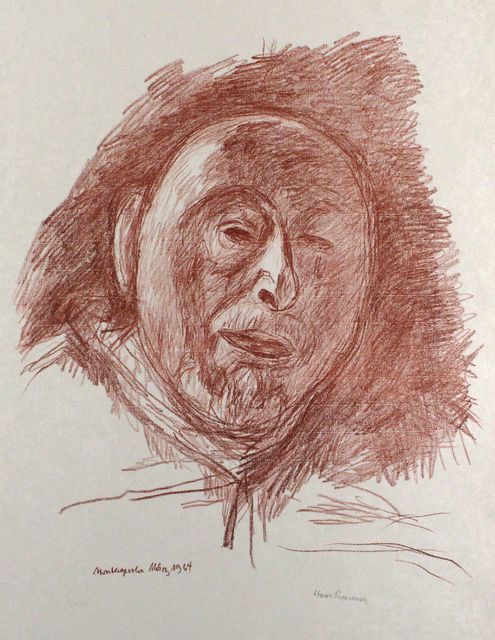 Hans Purrmann, ‘Selbstbildnis’, 1964, Print, Lithograph, Sylvan Cole Gallery
