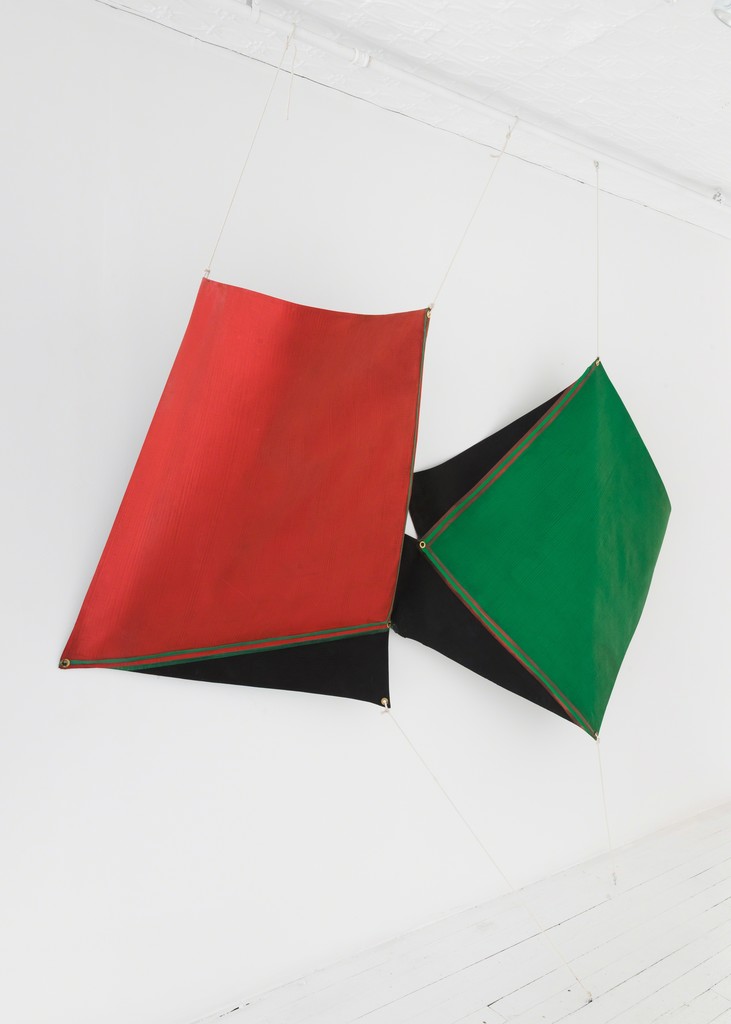 St. Expedite II, 1971, acrylic on canvas, dimensions variable. St. Expedite II, 1971, acrylic on canvas, dimensions variable.