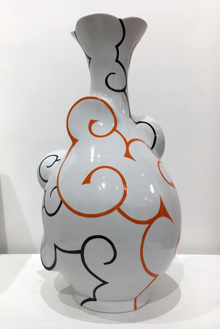 Sam Chung, ‘Flared Cloud Pear Bottle’, 2019, Duane Reed Gallery