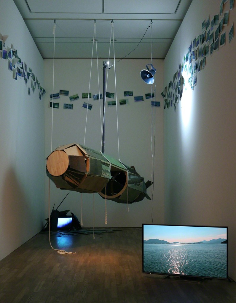 Solo exhibition "Recollection - Human Torpedo" 2015 (The University Art Museum, Tokyo University of the Arts), (c) Haruko Sasakawa Solo exhibition "Recollection - Human Torpedo" 2015 (The University Art Museum, Tokyo University of the Arts), (c) Haruko Sasakawa