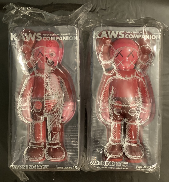 KAWS, ‘Kaws Blush Set Flayed & Companion ’, 2017, New Union Gallery