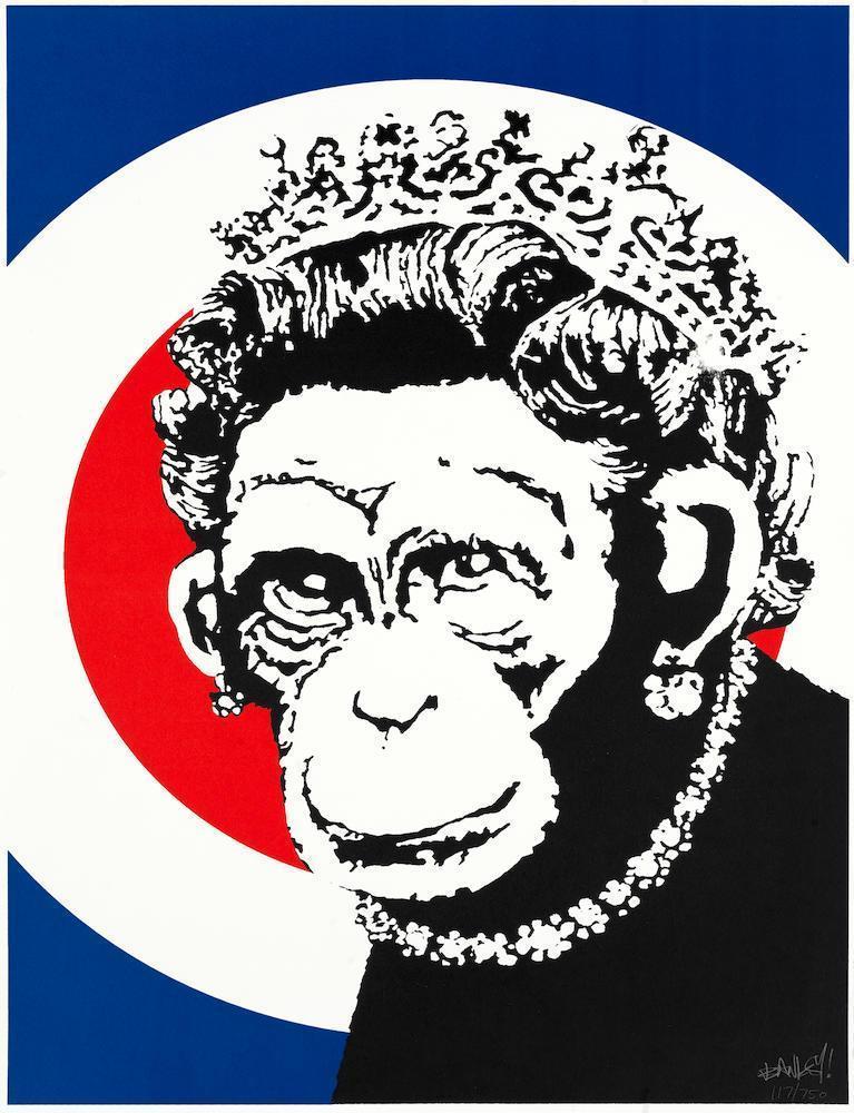 Banksy - Monkey Queen