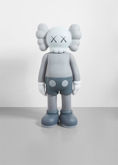 KAWS, ‘4 FOOT COMPANION (GREY)’, 2009, Sculpture, Fiber-reinforced plastic, Marcel Katz Art