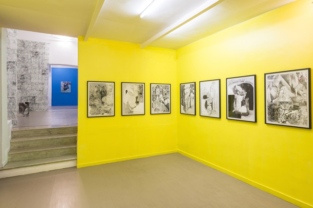 Alessandro Roma, One foot in the world and the other in the stillness, installation view at z2o Sara Zanin Gallery, Rome, room 1 Alessandro Roma, One foot in the world and the other in the stillness, installation view at z2o Sara Zanin Gallery, Rome, room 1