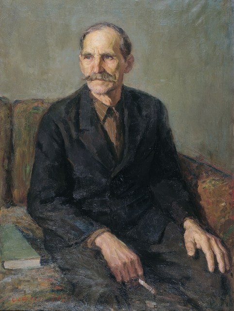 Mikhail Nikolaevich Sokolov, ‘Portrait of a comrade’, 1965, Surikov Foundation