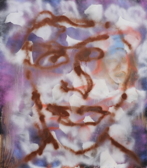 Sidney Nolan, ‘Bombing of Berlin’, 1984, Painting, Spray enamel on paper on canvas, Charles Nodrum Gallery