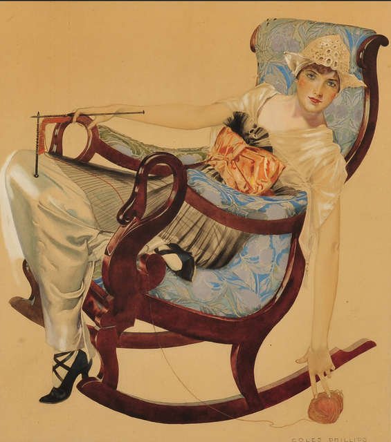 1908年 Life magazine コールズ・フィリップス 表紙 クリスマス