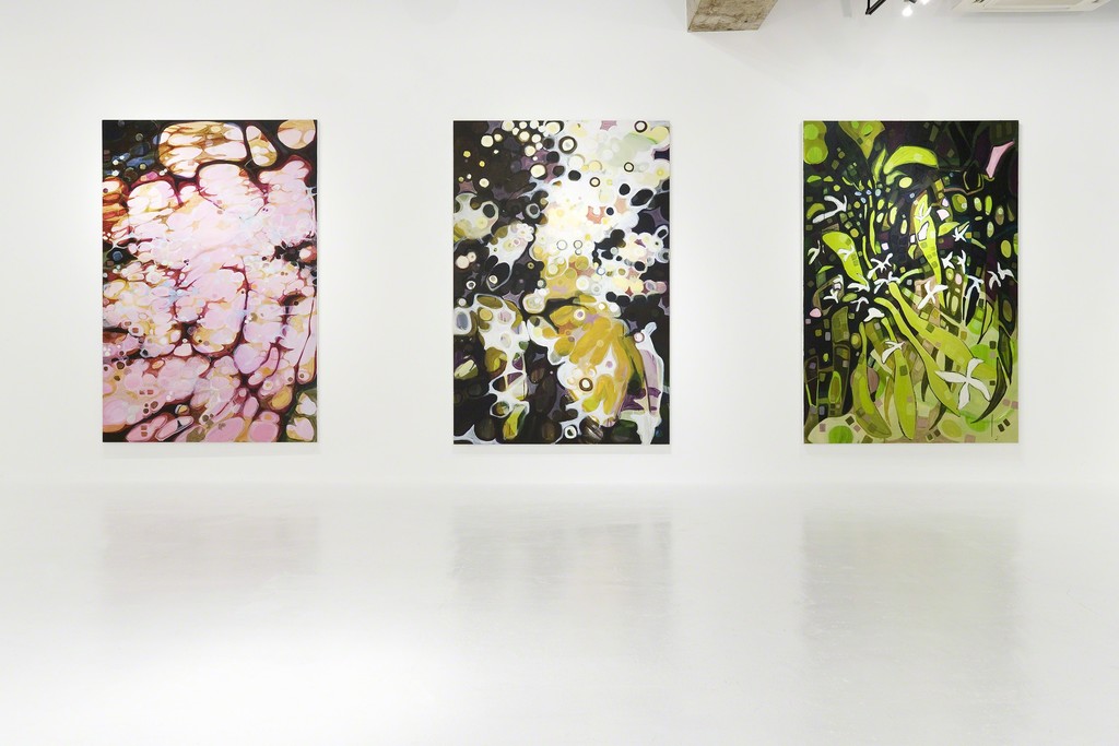 Janaina Tschäpe "Moon Blossom" installation view at nca | nichido contemporary art, 2008 Janaina Tschäpe "Moon Blossom" installation view at nca | nichido contemporary art, 2008