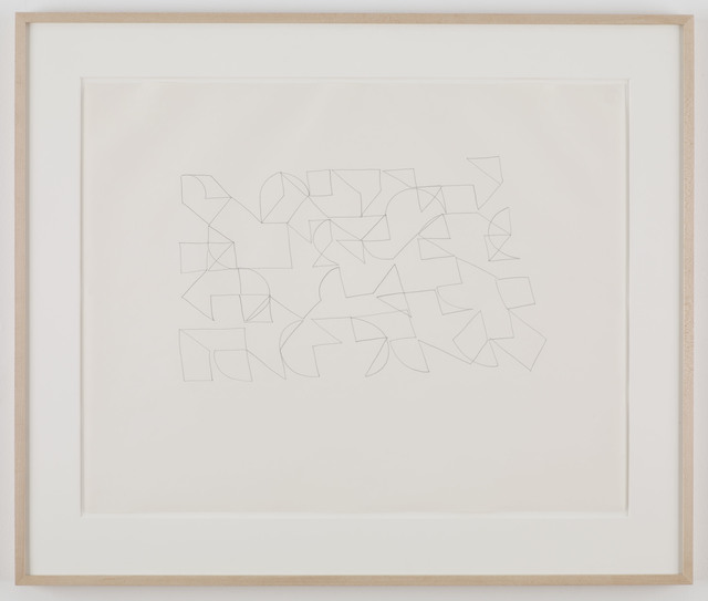 Trisha Brown, ‘Untitled’, 1990, Drawing, Collage or other Work on Paper, Graphite on paper, Sikkema Jenkins & Co.