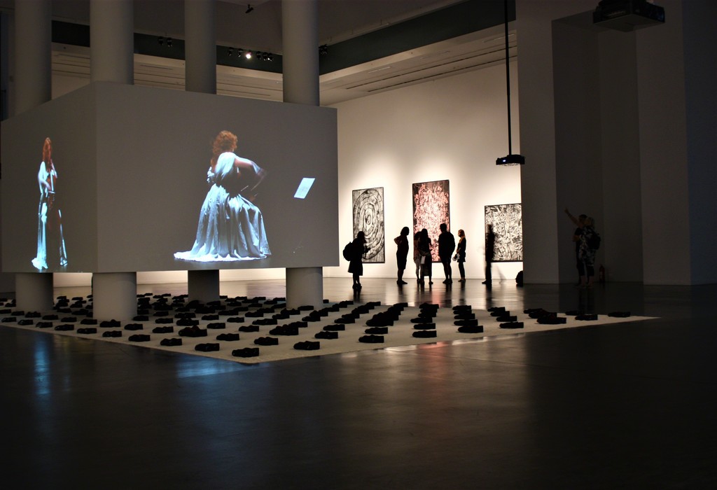 Fragment of the exhibition. Photography by Povilas Ramanauskas. Fragment of the exhibition. Photography by Povilas Ramanauskas.