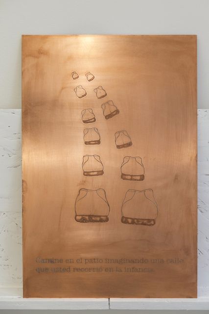 Jhafis Quintero, ‘Maximas de Seguridad pag 29 Cobre’, 2016, Sculpture, Acid treated copper sheet, Diablo Rosso