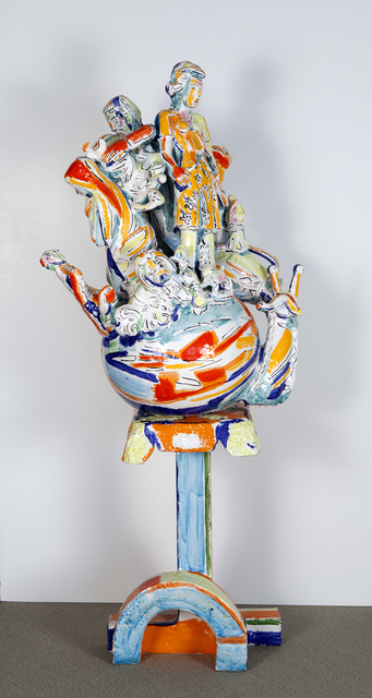 Viola Frey, ‘World Civilization #1’, 1987, Nancy Hoffman Gallery