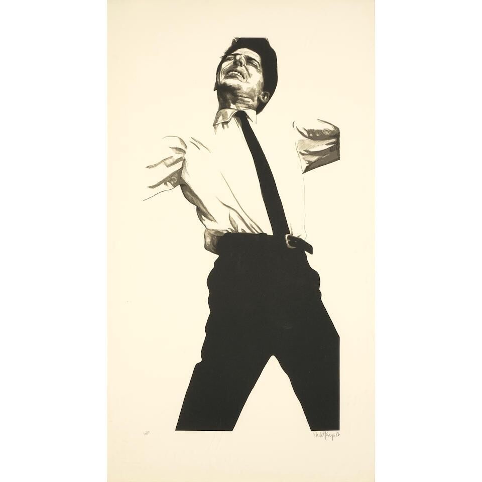 Robert Longo - Jules, from Men in the Cities