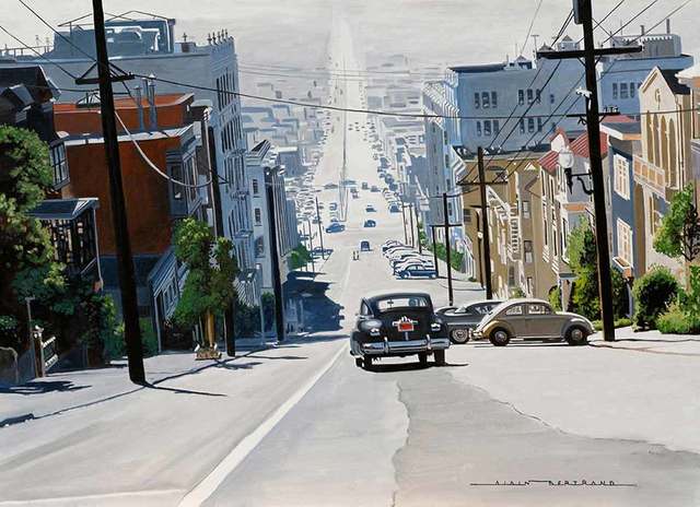 Alain Bertrand, ‘Lombard Street, San Francisco’, Catto Gallery