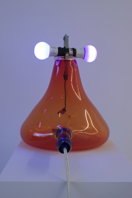 Elias Hansen, ‘Light Sculpture’, 2019, Sculpture, Glass, electrical wiring, hardware, LED bulbs, Halsey McKay Gallery