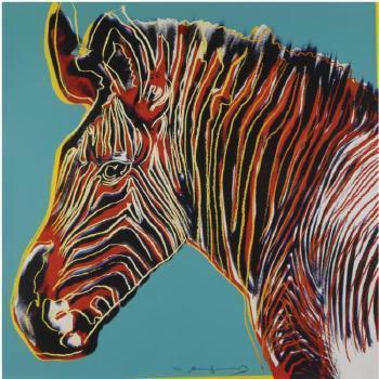 Andy Warhol - Endangered Species: Grevys Zebra (F. & S. II. 300)