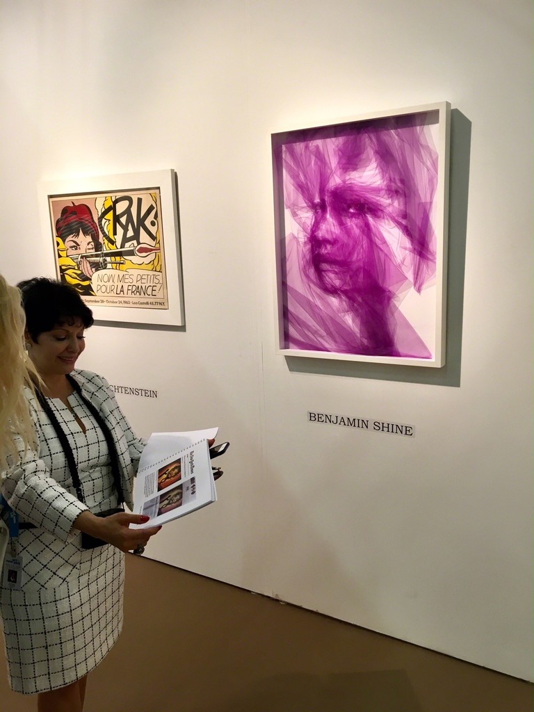 BOCCARA ART presented Benjamin Shine at at Art New York 2018 BOCCARA ART presented Benjamin Shine at at Art New York 2018
