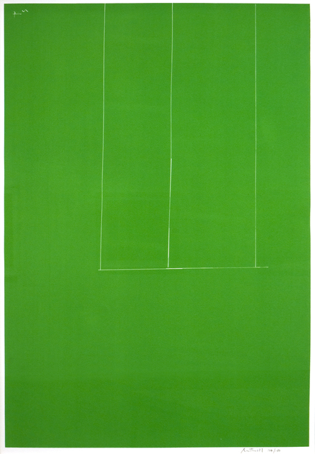 Robert Motherwell, ‘Untitled-Green’, 1971, Print, Screenprint on J.B. Green mould-made Double Elephant pape, Collectors Contemporary