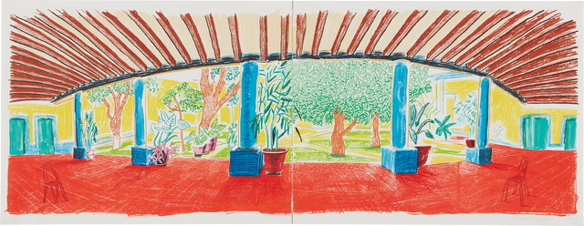 David Hockney, ‘Hotel Acatlán, First Day, from the Moving Focus Series’, 1985, Phillips