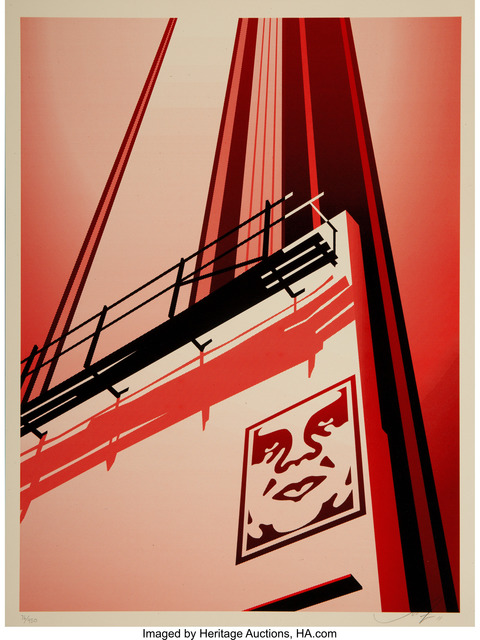 Shepard Fairey (OBEY), ‘Sunset & Vine Billboard, from Billboard Series’, 2011, Heritage Auctions