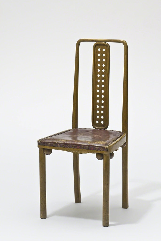 BENTWOOD AND BEYOND: Thonet and Modern Furniture Design
Josef Hoffmann, Chair, model no. 322, for the dining hall of the Sanatorium Westend in Purkersdorf, Vienna, 1904
© MAK/Georg Mayer BENTWOOD AND BEYOND: Thonet and Modern Furniture Design
Josef Hoffmann, Chair, model no. 322, for the dining hall of the Sanatorium Westend in Purkersdorf, Vienna, 1904
© MAK/Georg Mayer