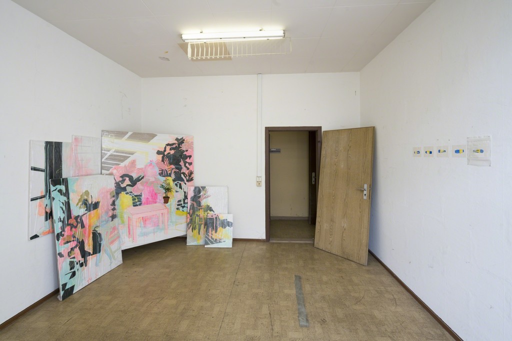 Janja Kosi, DADDY – Klasse Riedel, 21 June – 11 July 2018, G2 Projektraum (G2 Kunsthalle Leipzig), photo: graysc.de Janja Kosi, DADDY – Klasse Riedel, 21 June – 11 July 2018, G2 Projektraum (G2 Kunsthalle Leipzig), photo: graysc.de