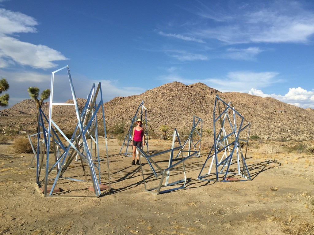 Strange High - Land, Installation Joshua Tree, Ca. Alison Stigora Strange High - Land, Installation Joshua Tree, Ca. Alison Stigora