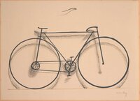 Bicycle (Shadow drawing)