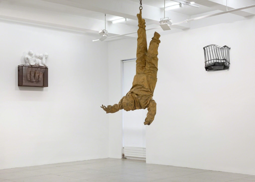 Juan Muñoz, Installation View, Marian Goodman Gallery, New York, December 9, 2014 - January 29, 2015 Juan Muñoz, Installation View, Marian Goodman Gallery, New York, December 9, 2014 - January 29, 2015