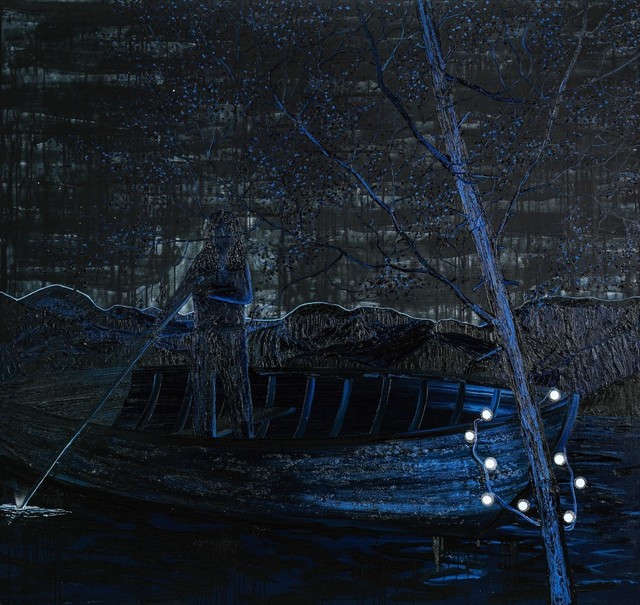 René Holm, ‘She gets herself lost’, 2018, Painting, Oil/canvas, Benoni