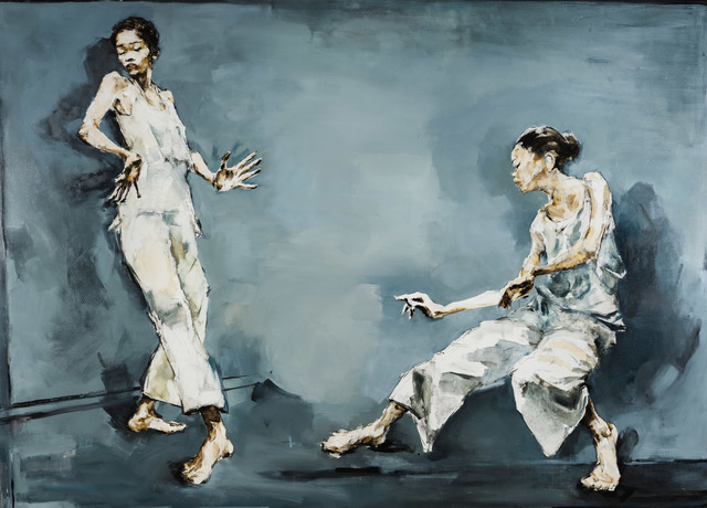Gabriel Schmitz, ‘L'Annunciazione #2’, 2019, Painting, Oil on canvas, GALLERI RAMFJORD