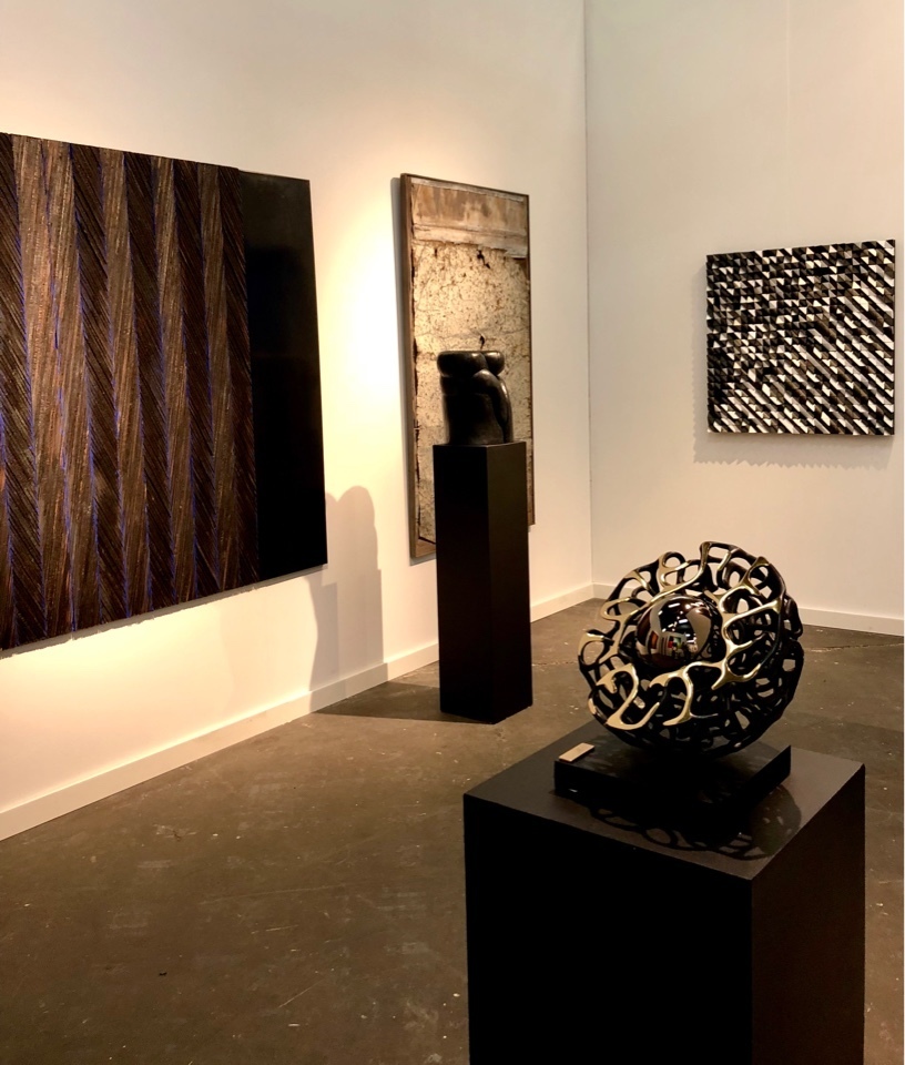 BOCCARA ART | BOCCARA FINE ART at Art New York 2019. Presented by Art Miami. Wang Keping, Sonia Delaunay, Henri Delcambre, Laurence Bonnel, Laurence Jenkell, Gianfranco Meggiato, Francois Calvat, Hyun Ae Kong, Fu Wenjun, Benjamin Shine, Luis W. Guajardo, Conor McCreedy, Feng Lianghong, Xavier Magaldi, LeRone Wilson. BOCCARA ART | BOCCARA FINE ART at Art New York 2019. Presented by Art Miami. Wang Keping, Sonia Delaunay, Henri Delcambre, Laurence Bonnel, Laurence Jenkell, Gianfranco Meggiato, Francois Calvat, Hyun Ae Kong, Fu Wenjun, Benjamin Shine, Luis W. Guajardo, Conor McCreedy, Feng Lianghong, Xavier Magaldi, LeRone Wilson.