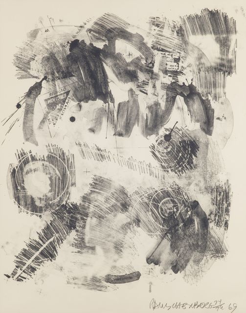 Robert Rauschenberg, ‘Loop, from the Stoned Moon Series’, 1969, Childs Gallery
